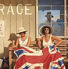 Jack Vettriano The British Are Coming painting